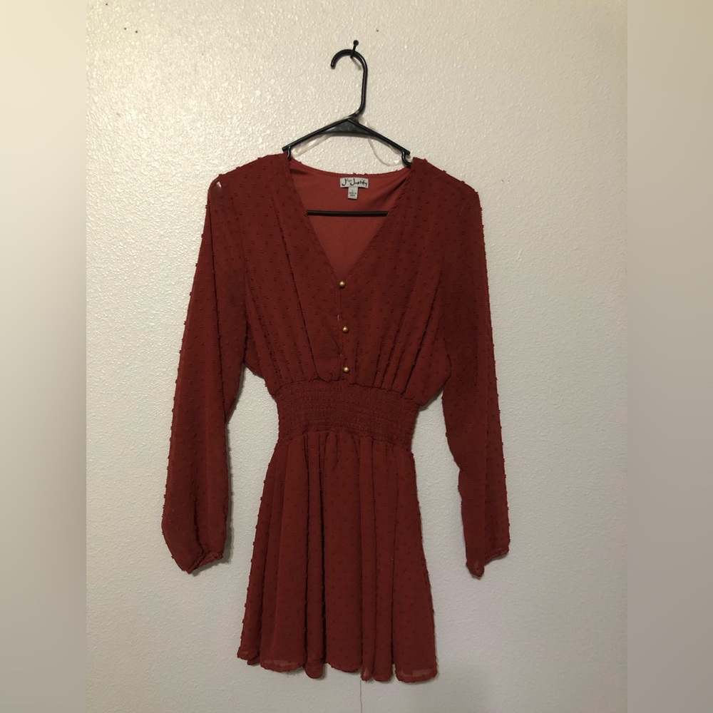 Long Sleeve Mini Dress